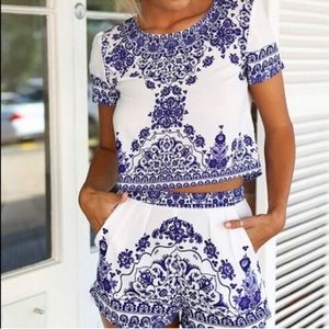 Two Piece short set